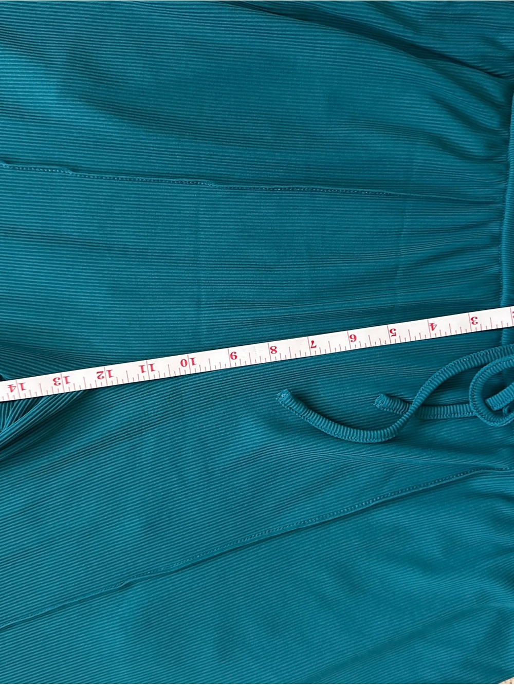 Teal Ribbed Lounge Set - Picture 6 of 6